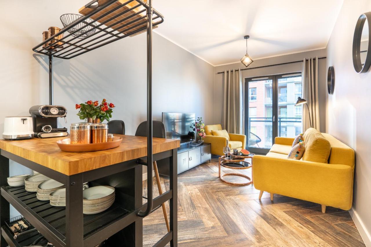 Apartament Riverside غدانسك المظهر الخارجي الصورة