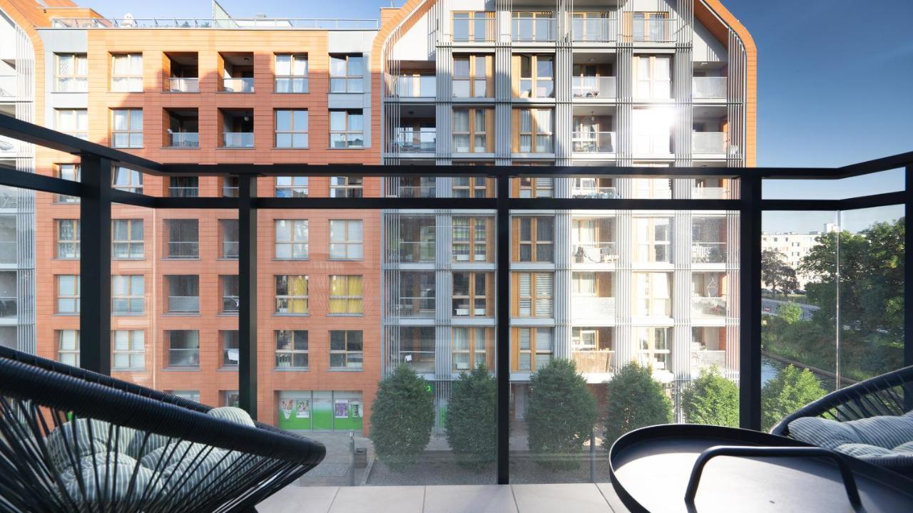 Apartament Riverside غدانسك المظهر الخارجي الصورة